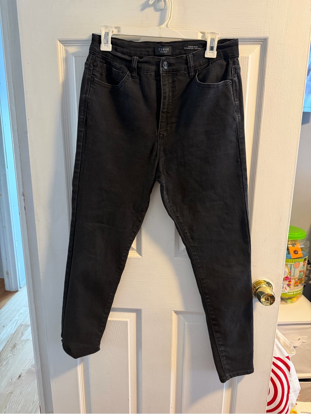 Woman Black Curve Skinny Jeans - Stretch Comfort